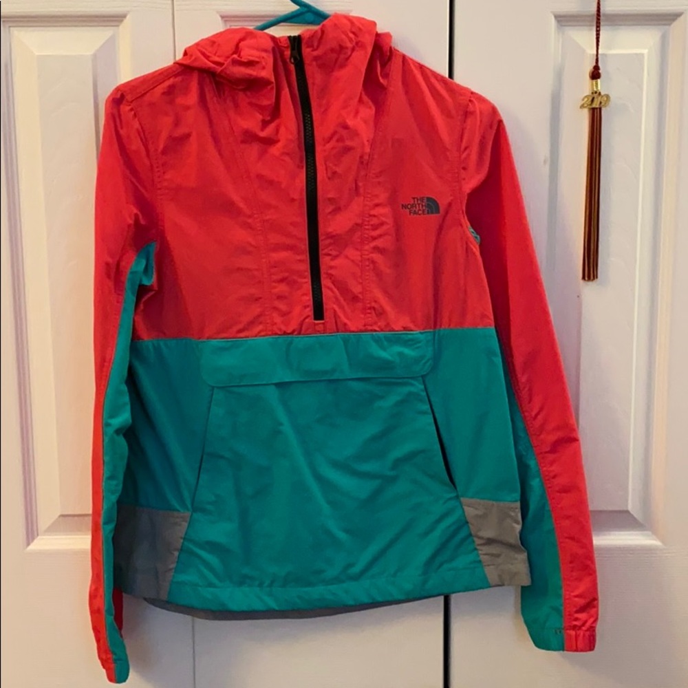The North Face rain jacket